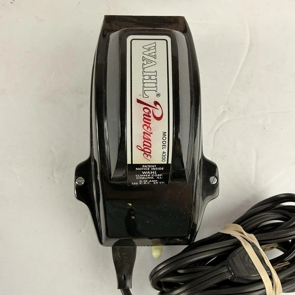 Vintage Wahl Powersage Vibrator Model 4300 Handheld Massager with Original Box